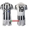 Oficiální Fotbalový Dres Juventus Leonardo Bonucci 19 Domácí 2021-22 pro Děti